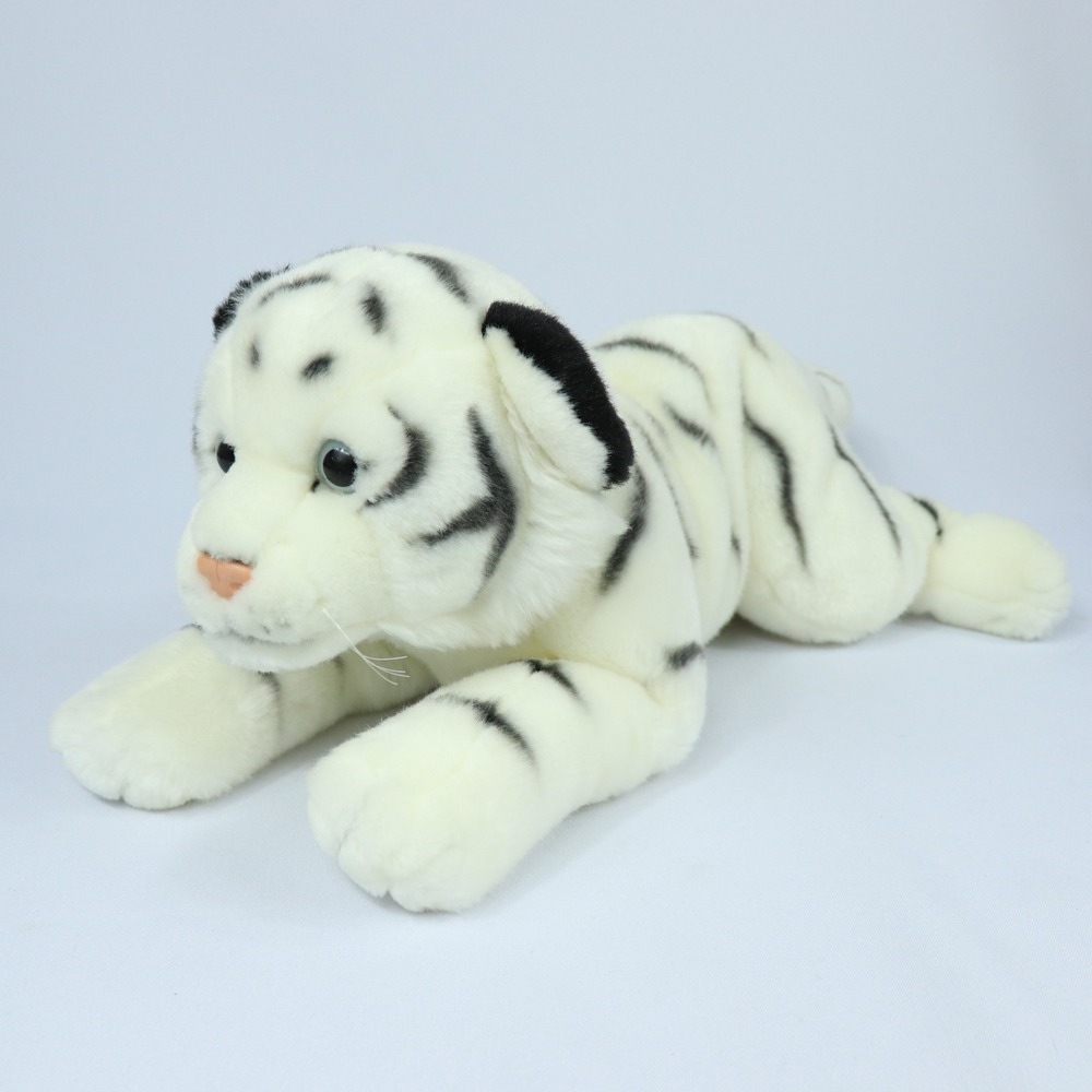 Vintage Animal Alley White Siberian Tiger Toys R' Us Plush Stuffed Animal 18"